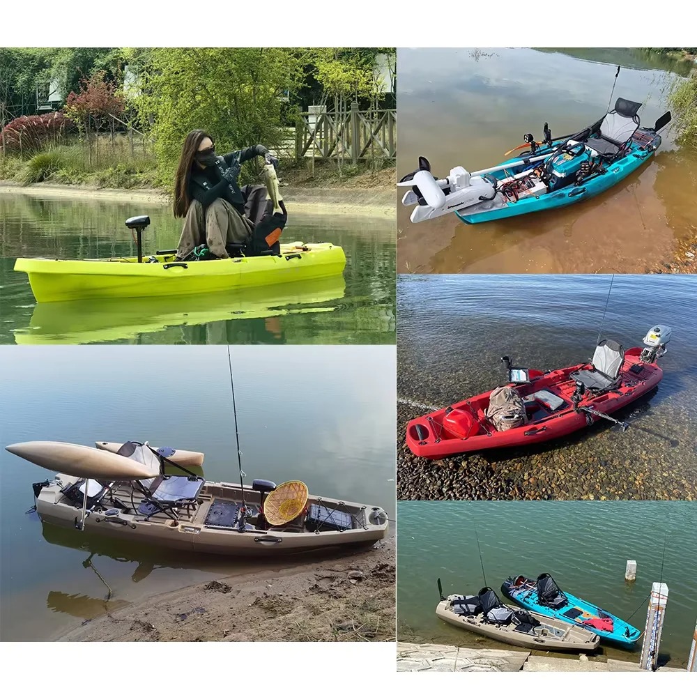 LLDPE Modular Kayak Canoe w/Pe - Fishing Kayak Pedal Drive recension och pris