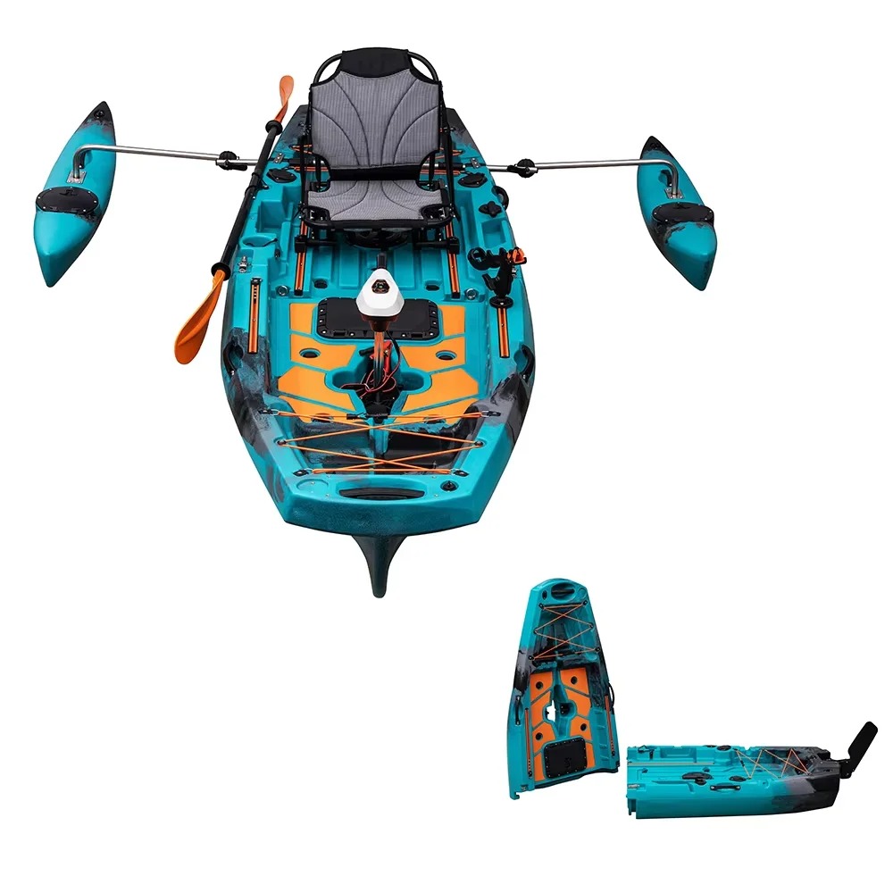 LLDPE Modular Kayak Canoe w/Pe - Fishing Kayak Pedal Drive recension och pris