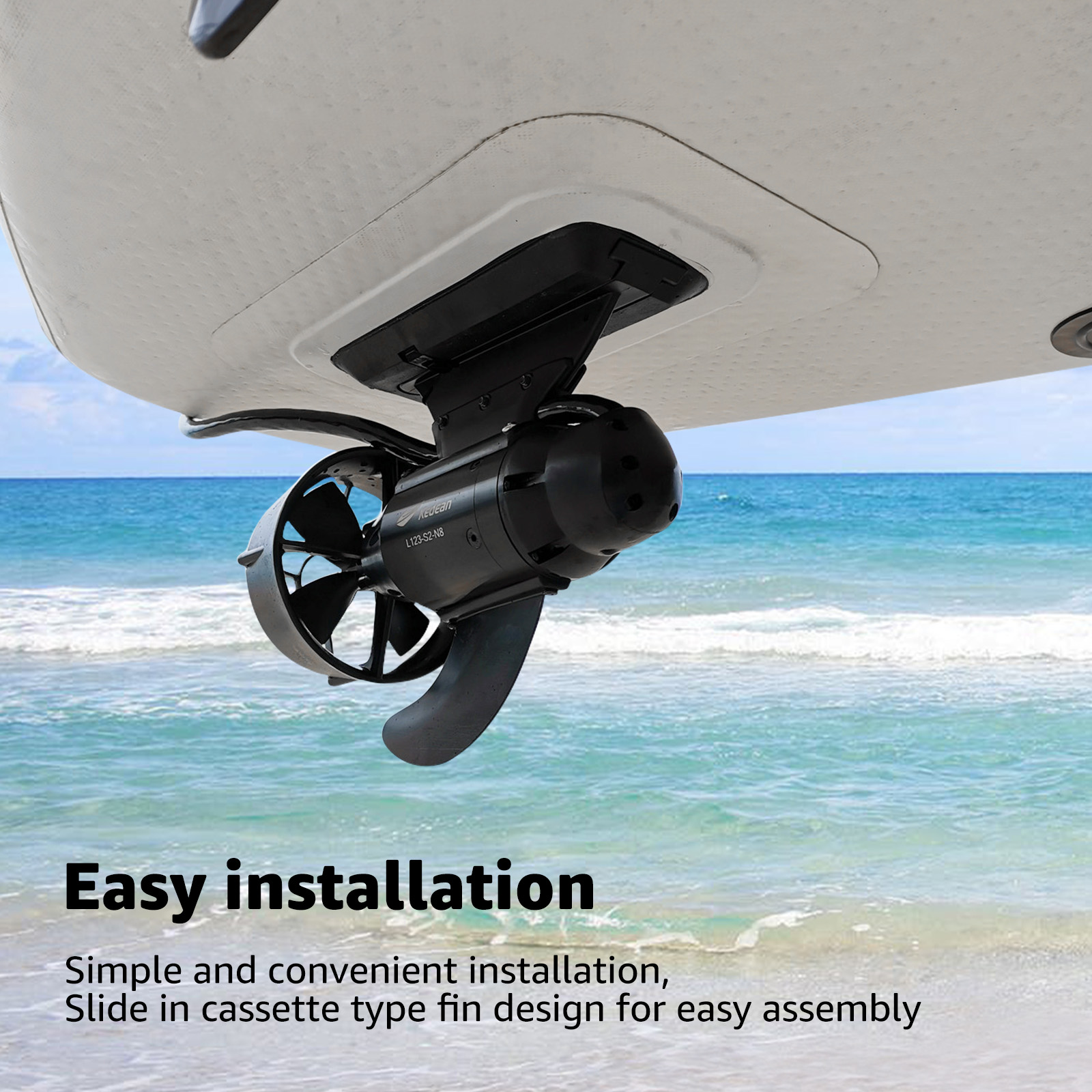380W 600W Electric Fins Stand  - Fishing Kayak Crate recension och pris