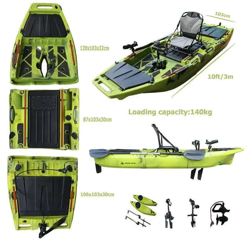 10ft Fin Propeller Pedal Drive - Fishing Kayak Pedal Drive recension och pris