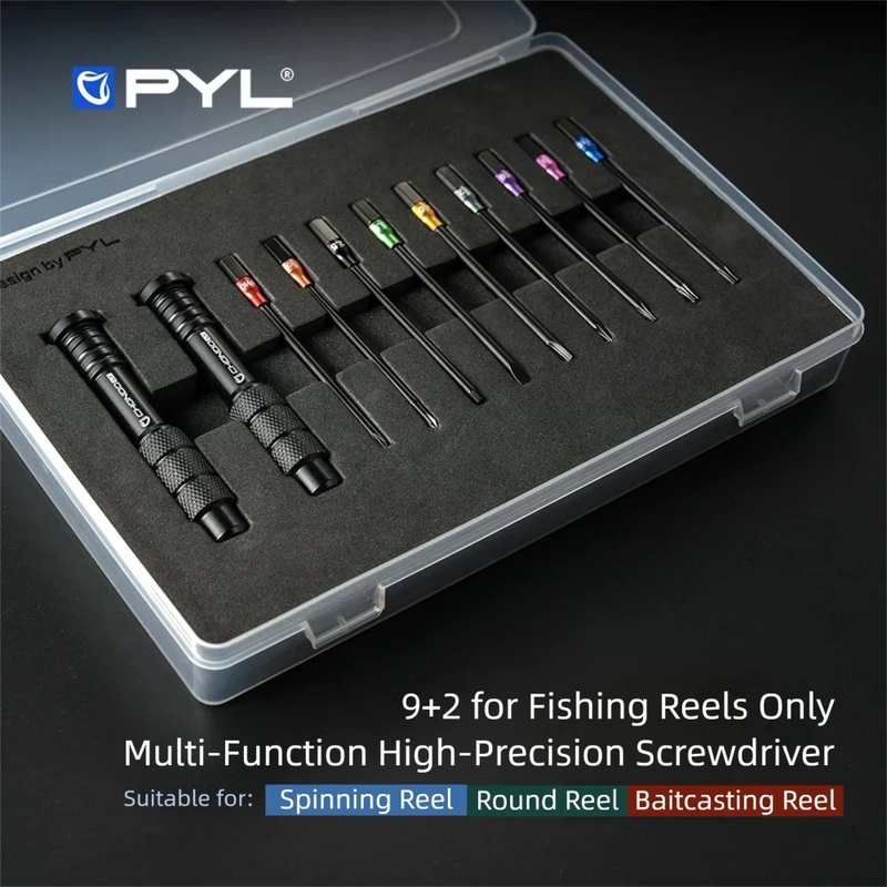 PYL 9+2 S2 Alloy Steel Screwdr - Shimano Reel Stradic recension och pris