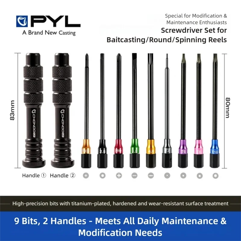 PYL 9+2 S2 Alloy Steel Screwdr - Shimano Reel Stradic recension och pris