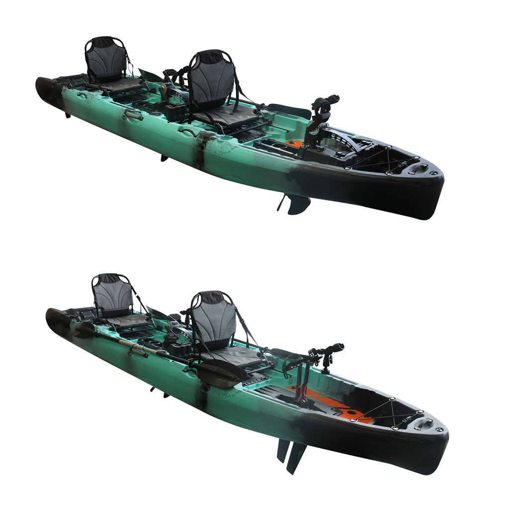New Arrival 14FT 2-Person Peda - Fishing Kayak Pedal Drive recension och pris