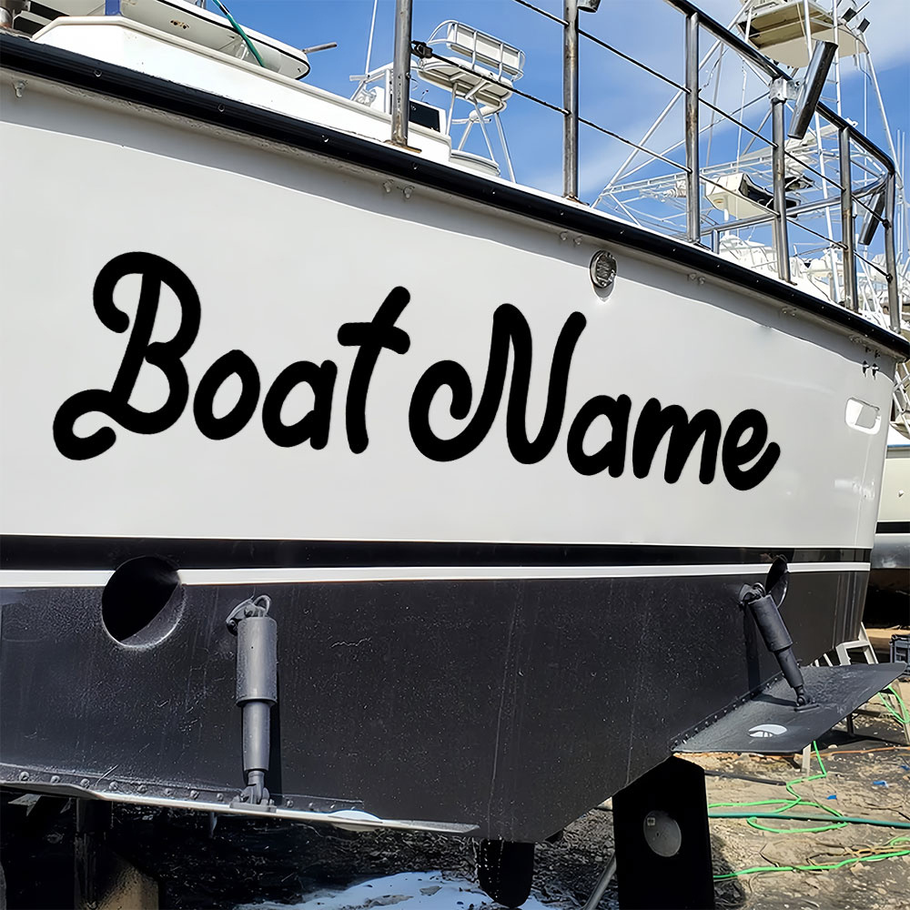 1PC Boat Stickers Customised W - Fishing Kayak Sit On Top recension och pris