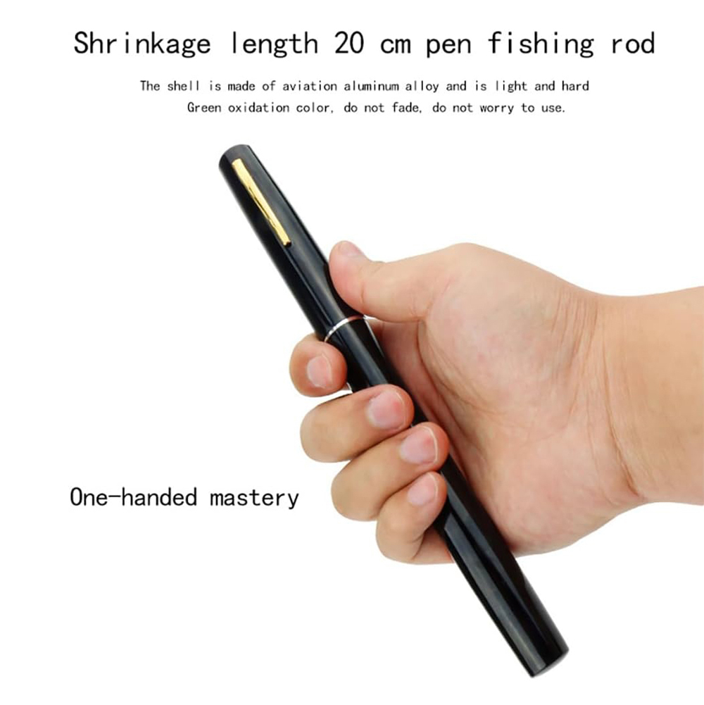 Telescopic Mini Fishing Rod Ca - Penn Reel Fierce recension och pris